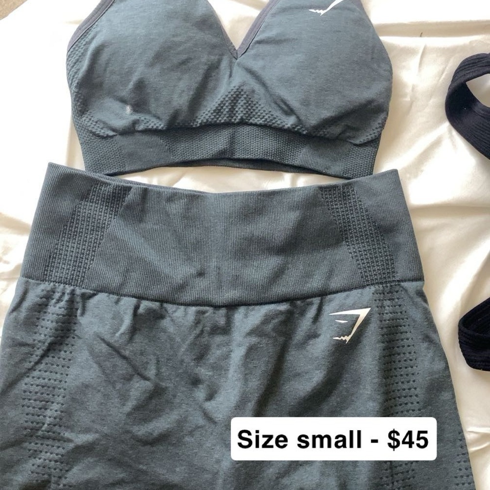 Gymshark Dark Gray Bike Shorts